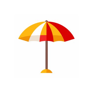 Yaz Simgesi Koleksiyonu Üretken Yapay Zeka Vektörü ve Linocut Siluet Tasarımı