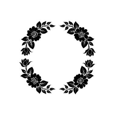 Romantik düğün vektörü unsuru, davetiyeler, dekorlar ve dijital tasarım için mükemmel. Yaratıcı projeler için yüksek kaliteli yapay zeka dosyası.