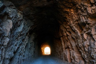 İspanya Endülüs baharı, yalnız ağaç dağlarının etrafını sarar. Yüksek kaliteli fotoğraf.