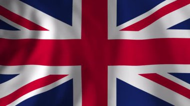 Nine waving uk flags create a patriotic montage, perfect for any project related to the united kingdom