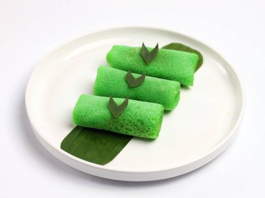 Izgara hindistan cevizi dolgulu krep.