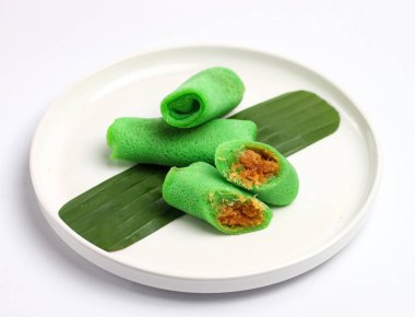 Izgara hindistan cevizi dolgulu krep.