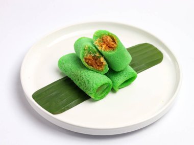 Izgara hindistan cevizi dolgulu krep.