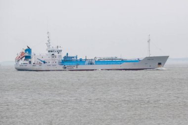 CO2 Tanker Gemisi HELLE, Zeeland, Hollanda