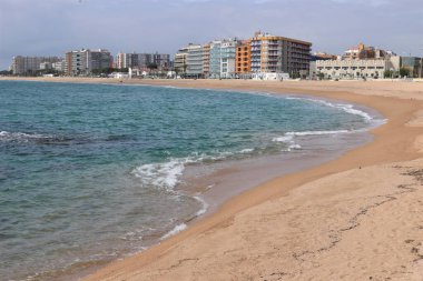 Blanes City Spane plajında.