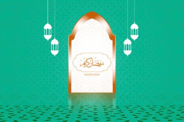 Ramazan Kareem, Arap İslam camii ve feneriyle donatılmıştır.