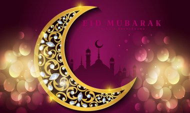 Kurban Mübarek İslami festival arka planı