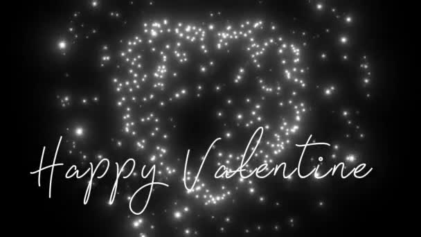 Překvapte Svého Partnera Srdečným Videem Února Oslavte Lásku Romantiku Tento — Stock video