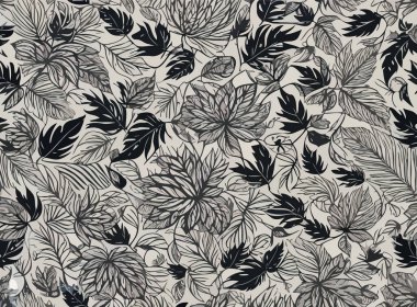 Canlı, renkli, soyut çiçekler, pürüzsüz desenler..