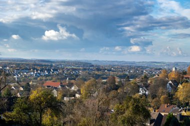 Sauerland 'deki Menden Manzarası
