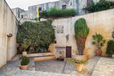 Girit Adası 'ndaki Preveli Manastırı (Yunanistan)