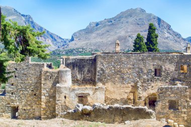 Girit Adası 'ndaki Kato Moni Preveli Manastırı (Yunanistan))