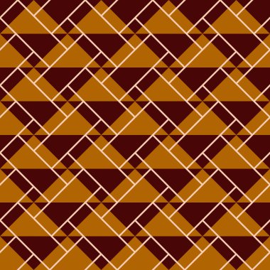 Geometrik fayanslar pürüzsüz desen vektör çizimi