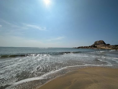 Güzel sahil, Yala, Sri Lanka