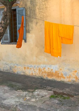 Çamaşır ipi, Phnom Penh, Kamboçya
