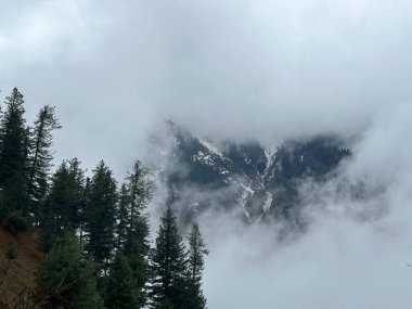 Dağların güzel manzarası, Hayber Pakhtunkhwa, Pakistan