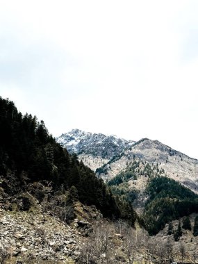 Dağların güzel manzarası, Hayber Pakhtunkhwa, Pakistan
