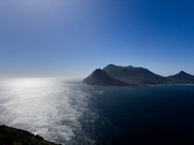 Table Dağı 'ndan Hout Körfezi' ne, Masa Dağı Ulusal Parkı, Cape Town, Batı Burnu, Güney Afrika