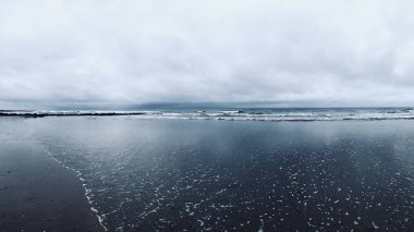 Güzel deniz manzarası. Doğa geçmişi, Bargara, Queensland, Avustralya