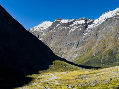 Gertrude Saddle yürüyüşü, Fiordland Ulusal Parkı, Güney Adası, Yeni Zelanda