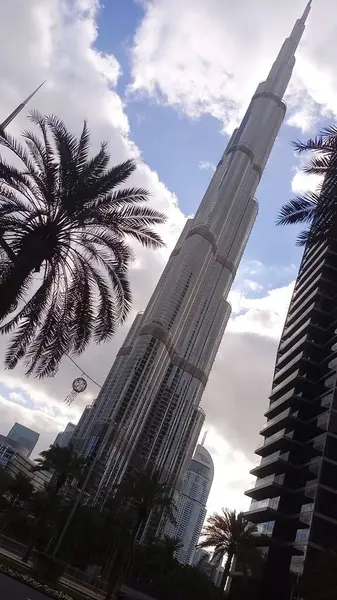 Burj Khalifa 'nın güzel bir manzarası var..