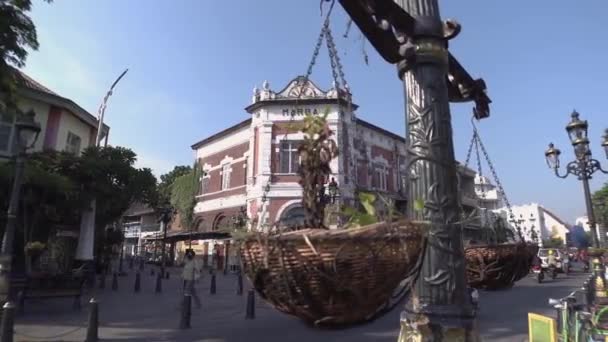 Semarang Indonésie Décembre 2023 Les Bâtiments Anciens Comme Patrimoine Culturel — Video