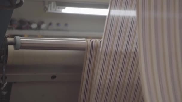 Maszyna Drukowania Bawełny Drukowania Różnych Wzorów Kolorów Tkaninach Bawełnianych — Wideo stockowe