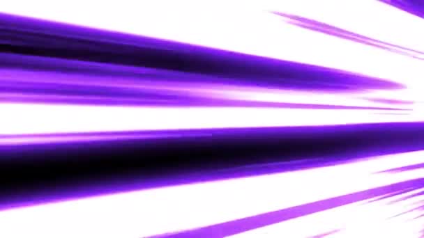 Purple High Speed Light Streaks Background Περίληψη Μεταφορά Δεδομένων Flash — Αρχείο Βίντεο