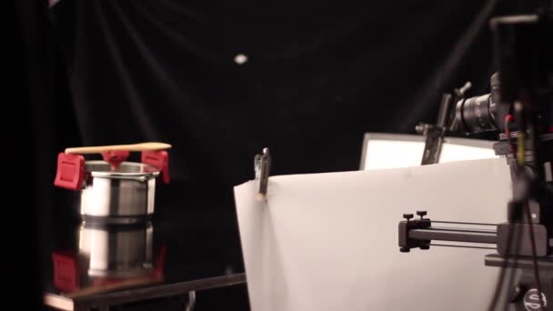Kamera Zmotoryzowanym Suwaku — Wideo stockowe