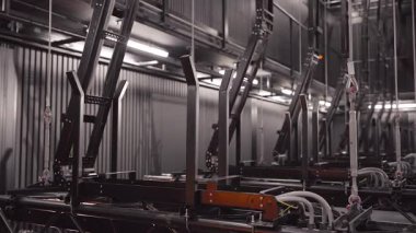 Büyük Tiyatro Aletleri Metal Kablo Organizatörleri Katlama Mekanizması ile Yükseliyor. Tiyatroda, 