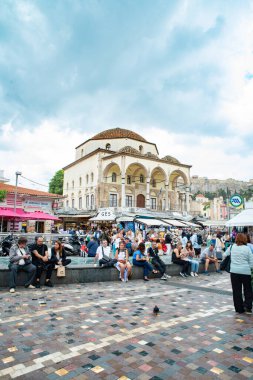 Athens, Greece. May 9th, 2024. The Cursed Mosque of Athens.In Monasteraki Square.