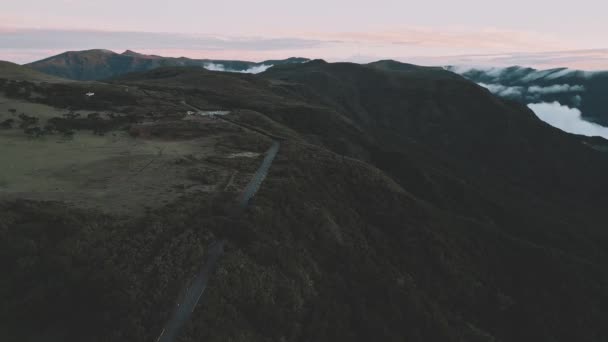 Luftaufnahme Des Fanal Forest Madeira Mit Einem Kameraschwenk Richtung Der — Stockvideo