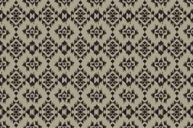 Navajo kabile vektörünün kusursuz şekli. Yerli Amerikan süsü. Etnik güney batı dekoru tarzı. Boho geometrik süs. Vektör kusursuz desen. Meksika battaniyesi, halı. Örülmüş halı illüstrasyonu.