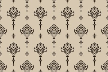 Afrika boho desenli desenli desenli Ikat desenli işlemeli motifler. Etnik faks çiçekli Hint deseni Ikat desenli Etnik desen. Sınır Hindistanı çiçekli Aztek nakış desenleri..