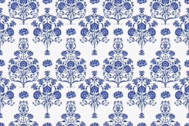 Afrika boho desenli desenli desenli Ikat desenli işlemeli motifler. Etnik faks çiçekli Hint deseni Ikat desenli Etnik desen. Sınır Hindistanı çiçekli Aztek nakış desenleri..