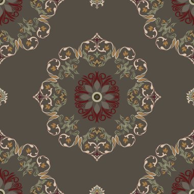 Afrika boho desenli desenli desenli Ikat desenli işlemeli motifler. Etnik faks çiçekli Hint deseni Ikat desenli Etnik desen. Sınır Hindistanı çiçekli Aztek nakış desenleri..