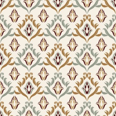 Afrika boho desenli desenli desenli Ikat desenli işlemeli motifler. Etnik faks çiçekli Hint deseni Ikat desenli Etnik desen. Sınır Hindistanı çiçekli Aztek nakış desenleri..