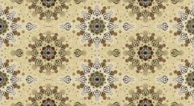 Afrika boho desenli desenli desenli Ikat desenli işlemeli motifler. Etnik faks çiçekli Hint deseni Ikat desenli Etnik desen. Sınır Hindistanı çiçekli Aztek nakış desenleri..