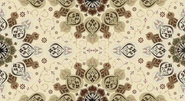 Afrika boho desenli desenli desenli Ikat desenli işlemeli motifler. Etnik faks çiçekli Hint deseni Ikat desenli Etnik desen. Sınır Hindistanı çiçekli Aztek nakış desenleri..