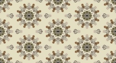 Afrika boho desenli desenli desenli Ikat desenli işlemeli motifler. Etnik faks çiçekli Hint deseni Ikat desenli Etnik desen. Sınır Hindistanı çiçekli Aztek nakış desenleri..