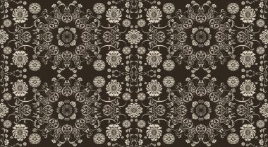 Afrika boho desenli desenli desenli Ikat desenli işlemeli motifler. Etnik faks çiçekli Hint deseni Ikat desenli Etnik desen. Sınır Hindistanı çiçekli Aztek nakış desenleri..