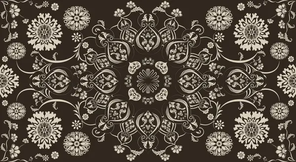 Afrika boho desenli desenli desenli Ikat desenli işlemeli motifler. Etnik faks çiçekli Hint deseni Ikat desenli Etnik desen. Sınır Hindistanı çiçekli Aztek nakış desenleri..