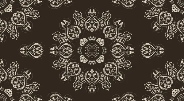 Afrika boho desenli desenli desenli Ikat desenli işlemeli motifler. Etnik faks çiçekli Hint deseni Ikat desenli Etnik desen. Sınır Hindistanı çiçekli Aztek nakış desenleri..