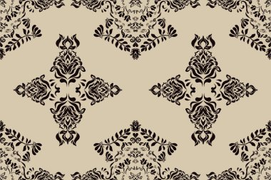 Afrika boho desenli desenli desenli Ikat desenli işlemeli motifler. Etnik faks çiçekli Hint deseni Ikat desenli Etnik desen. Sınır Hindistanı çiçekli Aztek nakış desenleri..