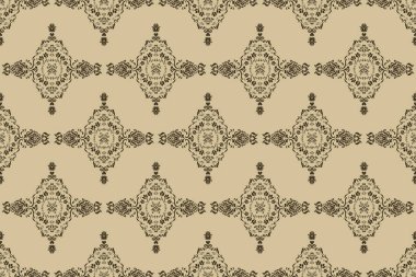 Afrika boho desenli desenli desenli Ikat desenli işlemeli motifler. Etnik faks çiçekli Hint deseni Ikat desenli Etnik desen. Sınır Hindistanı çiçekli Aztek nakış desenleri..