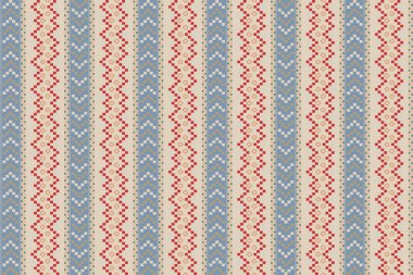 Navajo kabile vektörünün kusursuz şekli. Yerli Amerikan süsü. Etnik güney batı dekoru tarzı. Boho geometrik süs. Vektör kusursuz desen. Meksika battaniyesi, halı. Örülmüş halı illüstrasyonu