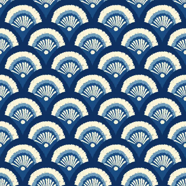 Motifler Afrika boho shibori Ikat desenli nakış sınırı. Etnik ikat çiçekli Shibori desenli Ikat deseni. Sınır Hindistan çiçekli Aztek nakış desenleri. Kusursuz sınır desenleri..