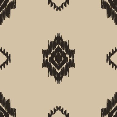 Afrika boho desenli desenli desenli Ikat desenli işlemeli motifler. Etnik faks çiçekli Hint deseni Ikat desenli Etnik desen. Sınır Hindistanı çiçekli Aztek nakış desenleri..