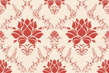 Afrika boho desenli desenli desenli Ikat desenli işlemeli motifler. Etnik faks çiçekli Hint deseni Ikat desenli Etnik desen. Sınır Hindistanı çiçekli Aztek nakış desenleri..