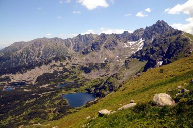 Kasprov Tepesi, Polonya Dağları 'nın güzel manzarası